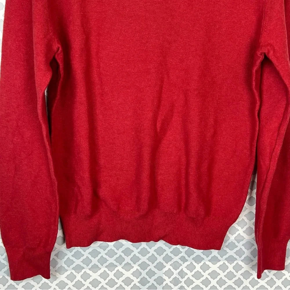 NWT J. Crew Men’s Cotton Crewneck Sweater in Garter Stitch